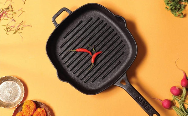 Meyer Cast Iron Grill pan 25cm