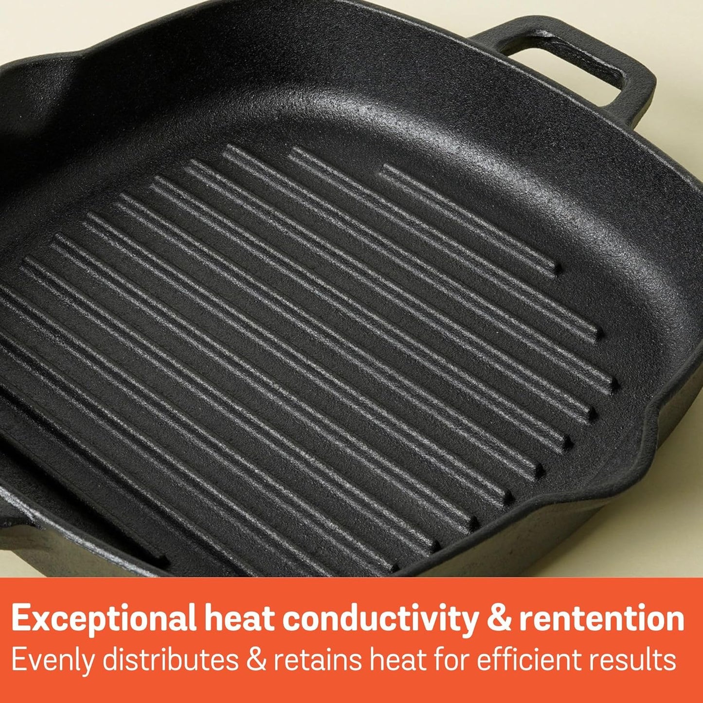 Meyer Cast Iron Grill pan 25cm