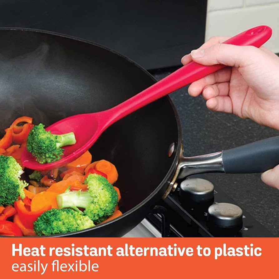 Meyer Silicone E Solid Spoon