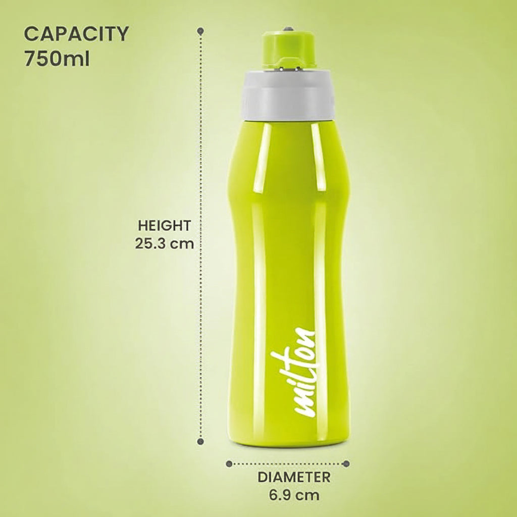 Milton Active 750ml Stainless Steel Bottle with Flip Cap
