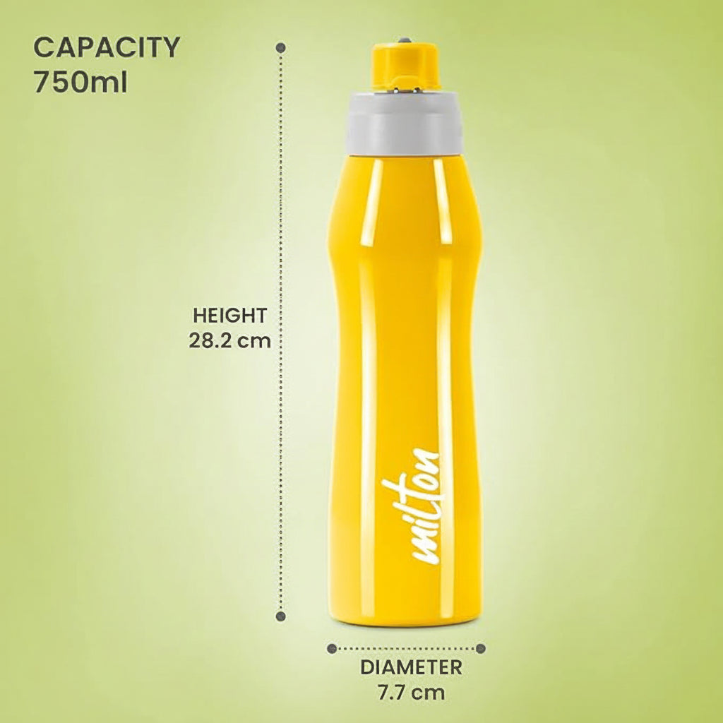 Milton Active 750ml Stainless Steel Bottle with Flip Cap
