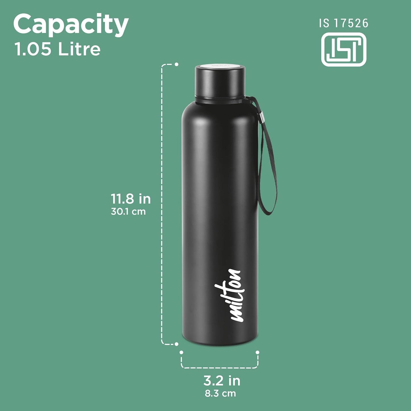 Milton Aura 1000 Thermal Vacuum Insulated Bottle