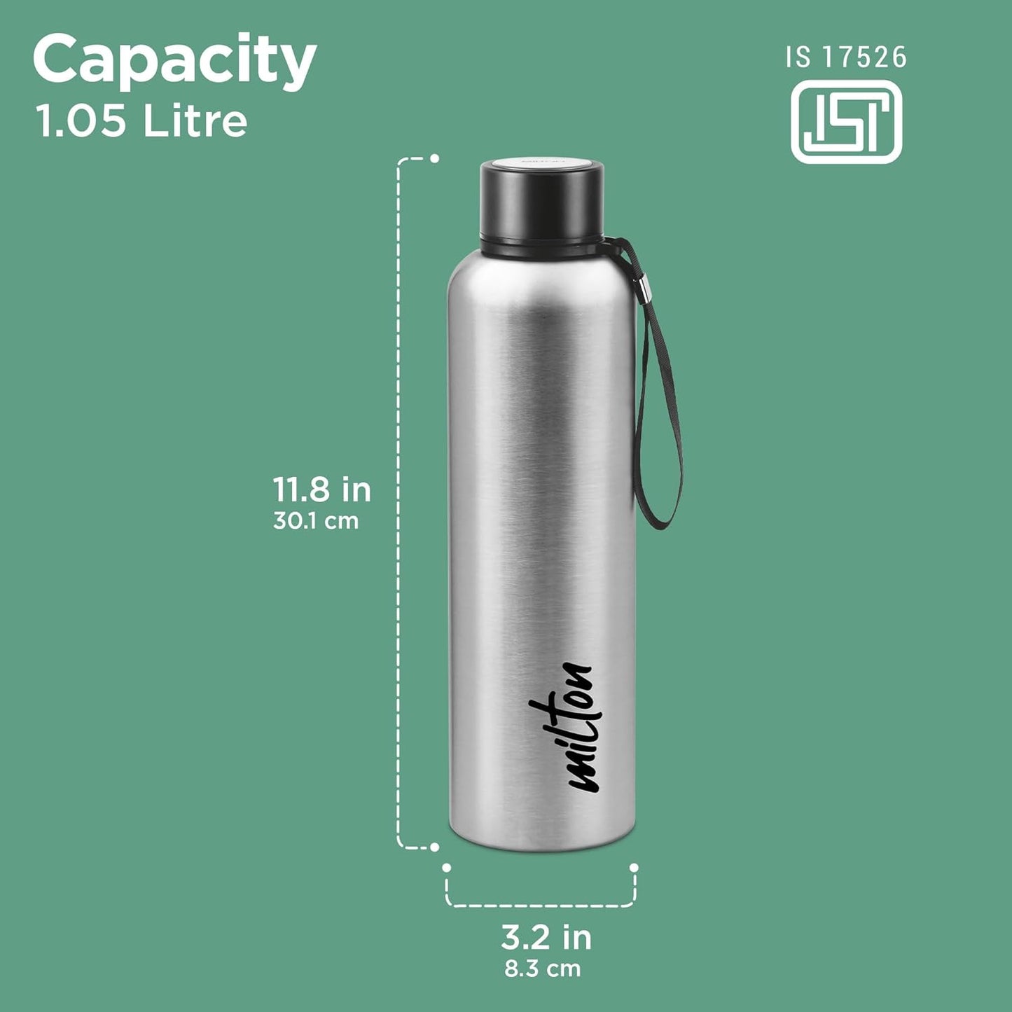 Milton Aura 1000 Thermal Vacuum Insulated Bottle