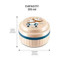 Milton Bestie Tiffin Big with Inner Plate - capacity 315ml