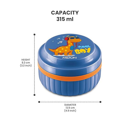 Milton Bestie Tiffin Big with Inner Plate - capacity 315ml