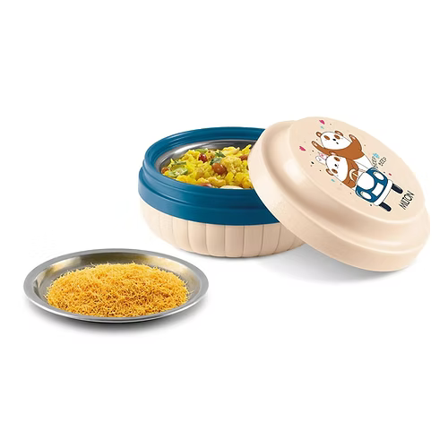 Milton Bestie Tiffin Small with Inner Plate - Capacity 200ml