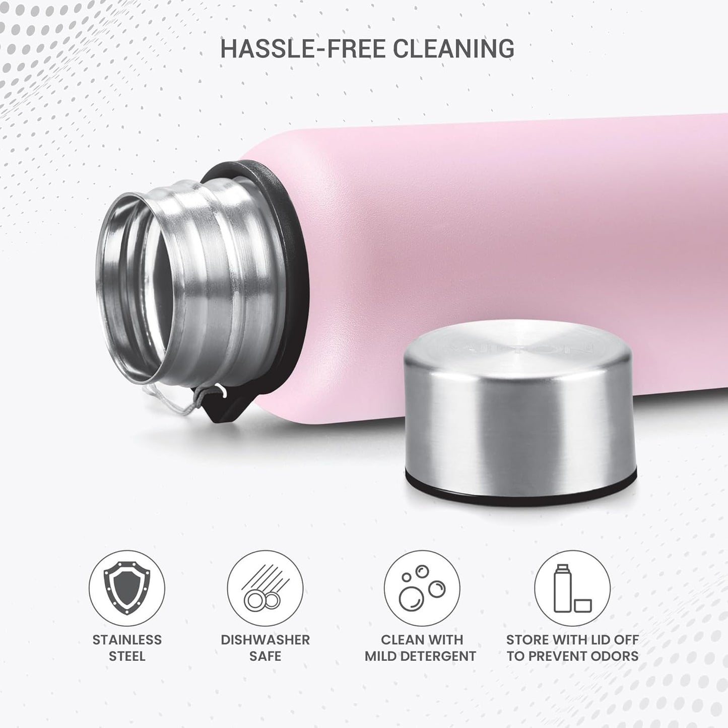 Milton Brim Stainless Steel Bottle 750