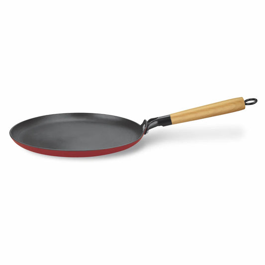 Milton Procook Cast Iron Dosa Tawa with Enamel Coating