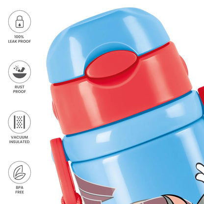 Milton Charmy 350 Thermal Vacuum Insulated Bottle with Straw