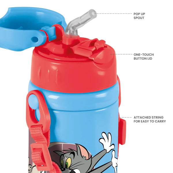 Milton Charmy 350 Thermal Vacuum Insulated Bottle with Straw