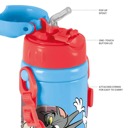 Milton Charmy 350 Thermal Vacuum Insulated Bottle with Straw
