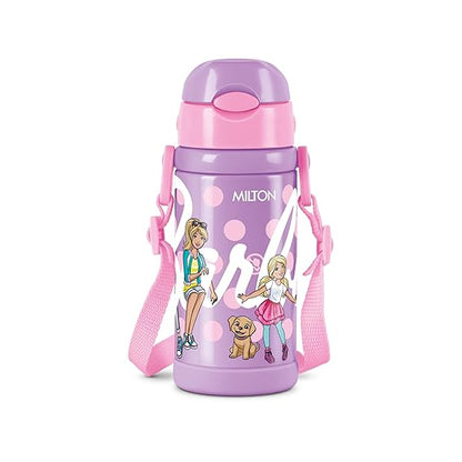 Milton Charmy 350 Thermal Vacuum Insulated Bottle with Straw