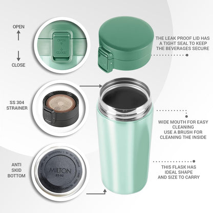 Milton Coffee Mug 300 Thermal Vacuum Insulated with Strainer