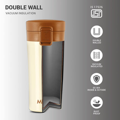 Milton Coffee Mug 300 Thermal Vacuum Insulated with Strainer