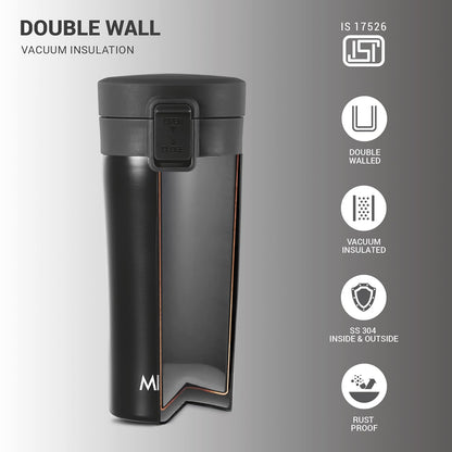 Milton Thermal Vacuum Insulated Coffee Mug 300 with Strainer