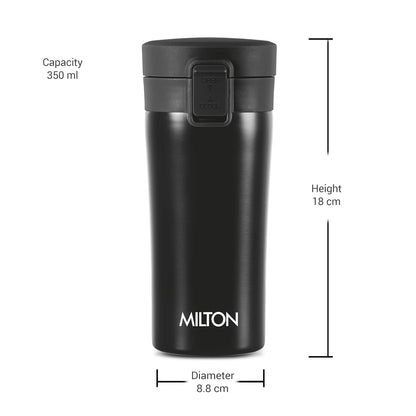 Milton Coffee Mug 400 Thermal Vacuum Insulated with Strainer