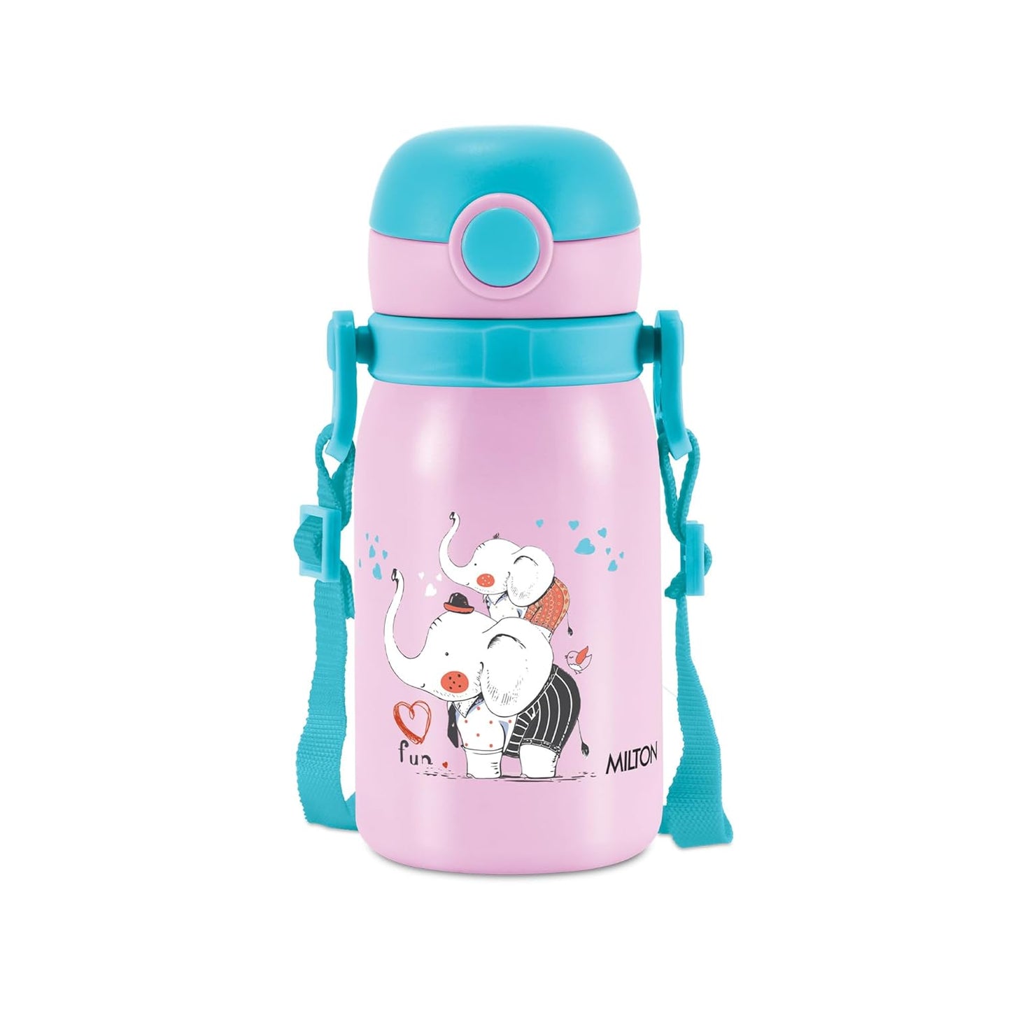 Milton Companion 300 Thermal Vacuum Insulated Kids Bottle with Straw
