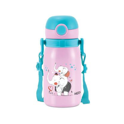 Milton Companion 300 Thermal Vacuum Insulated Kids Bottle with Straw