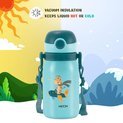 Milton Companion 300 Thermal Vacuum Insulated Kids Bottle with Straw