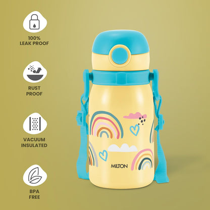 Milton Companion 300 Thermal Vacuum Insulated Kids Bottle with Straw