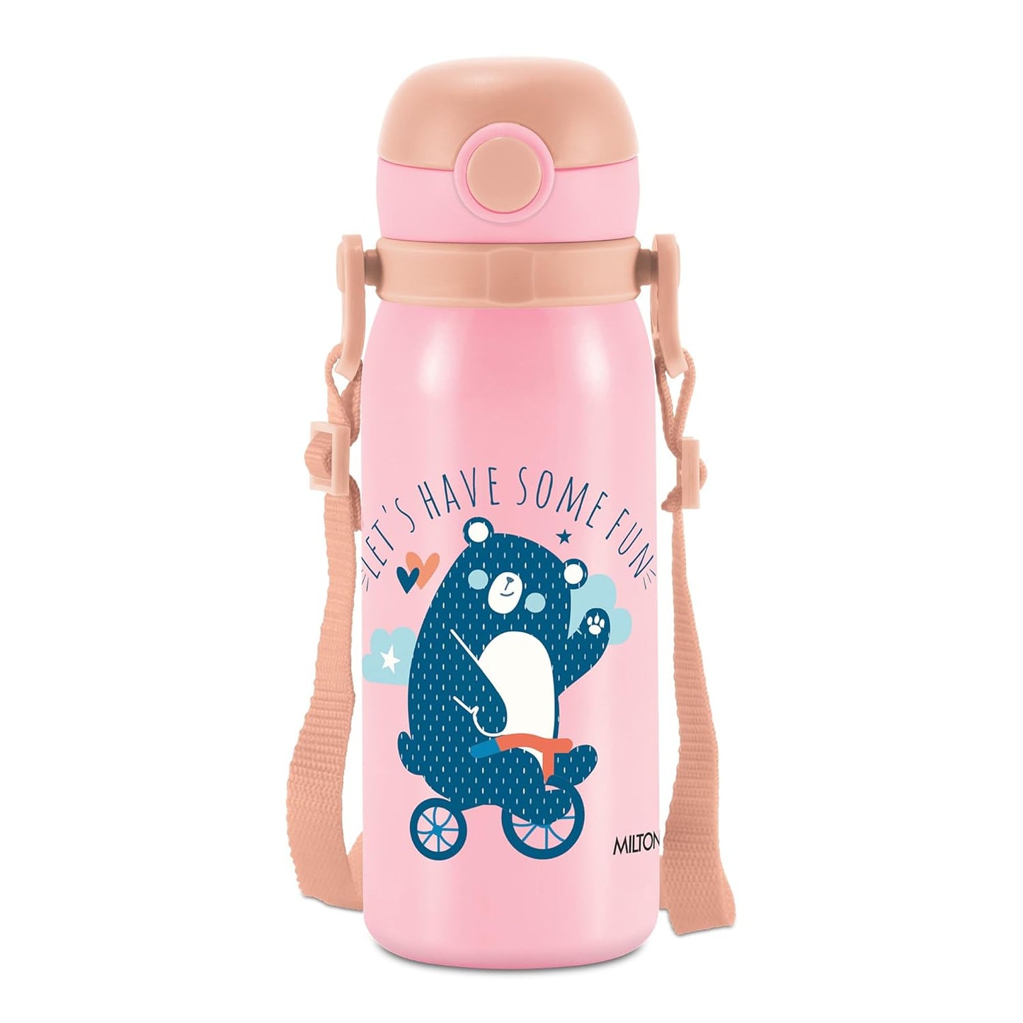 Milton Companion 450 Thermal Vacuum Insulated Kids Bottle with Straw