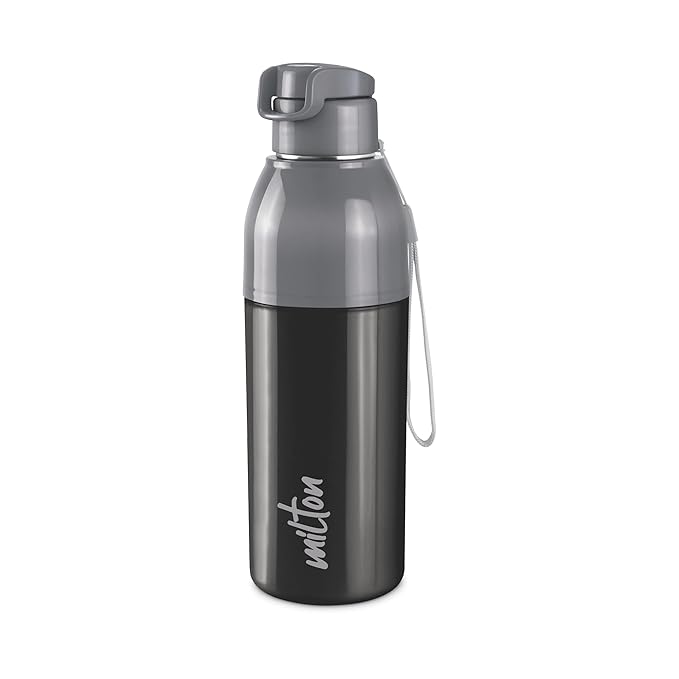 Milton Convey 600 Stainless Steel Bottle - Outside Plastic Inside Stainless Steel