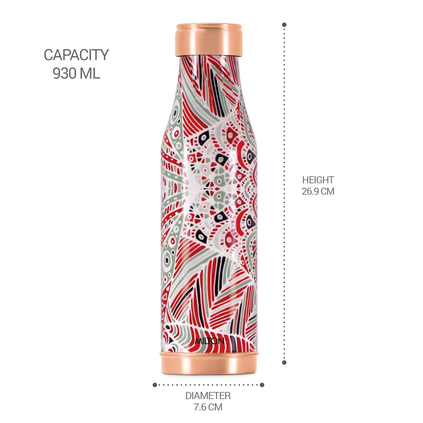 Milton Copper Charge Design 1000 Bottle