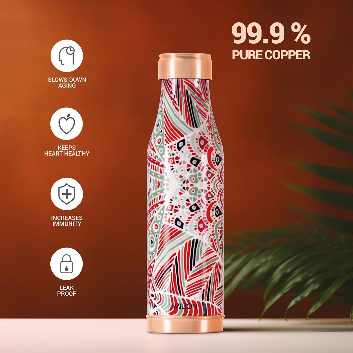 Milton Copper Charge Design 1000 Bottle