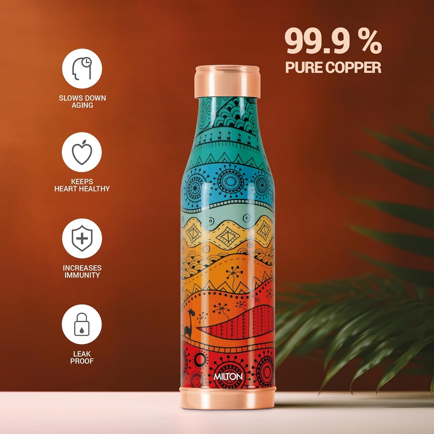Milton Copper Charge Design 1000 Bottle