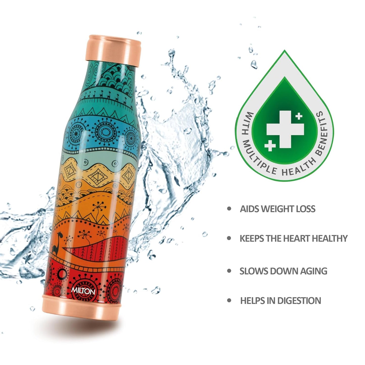 Milton Copper Charge Design 1000 Bottle