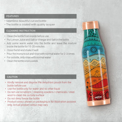 Milton Copper Charge Design 1000 Bottle