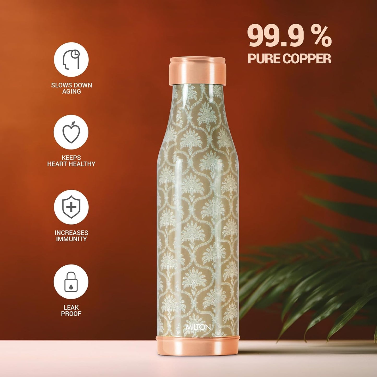 Milton Copper Charge Design 1000 Bottle