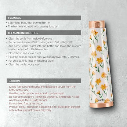 Milton Copper Delight 1000 Bottle with Design