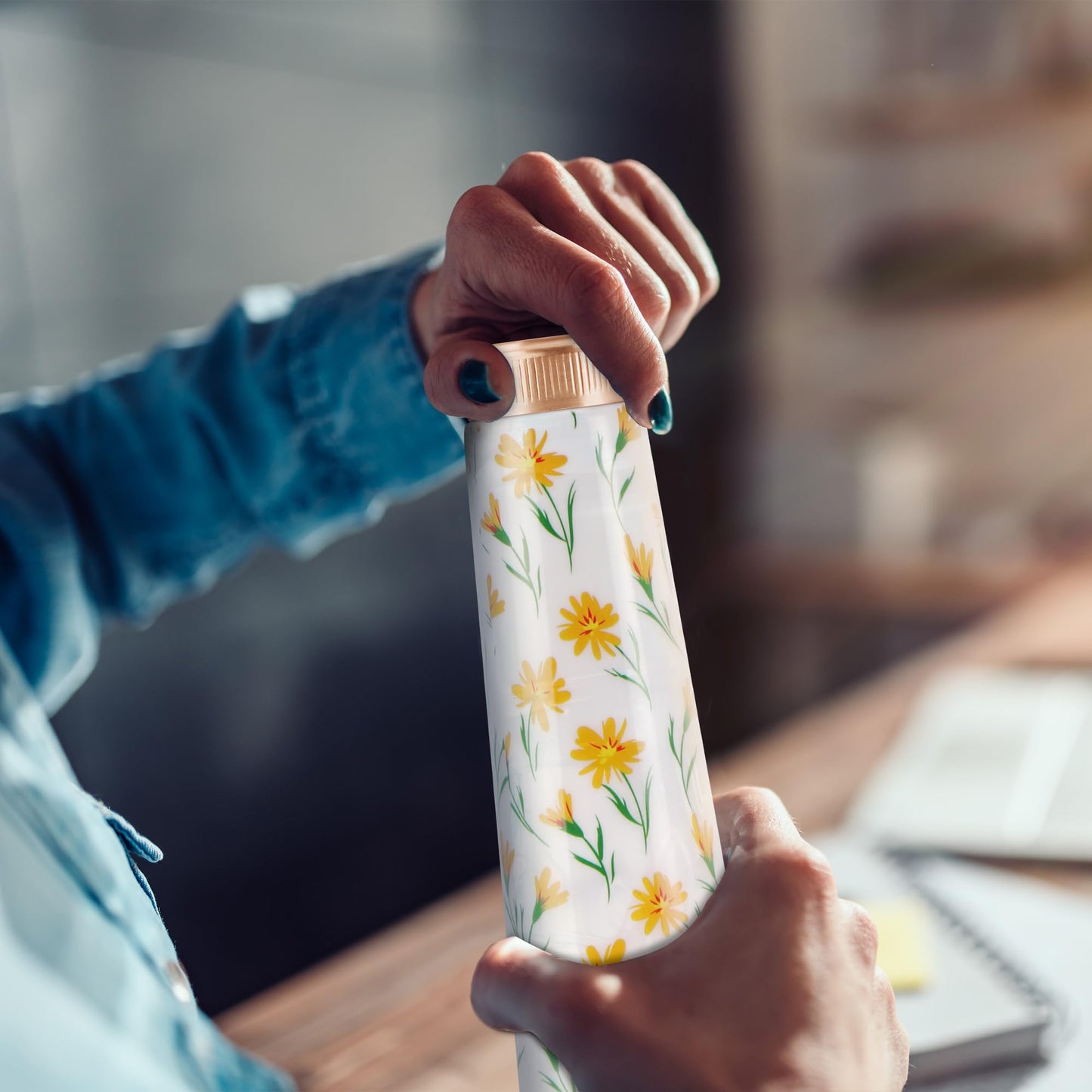 Milton Copper Delight 1000 Bottle with Design