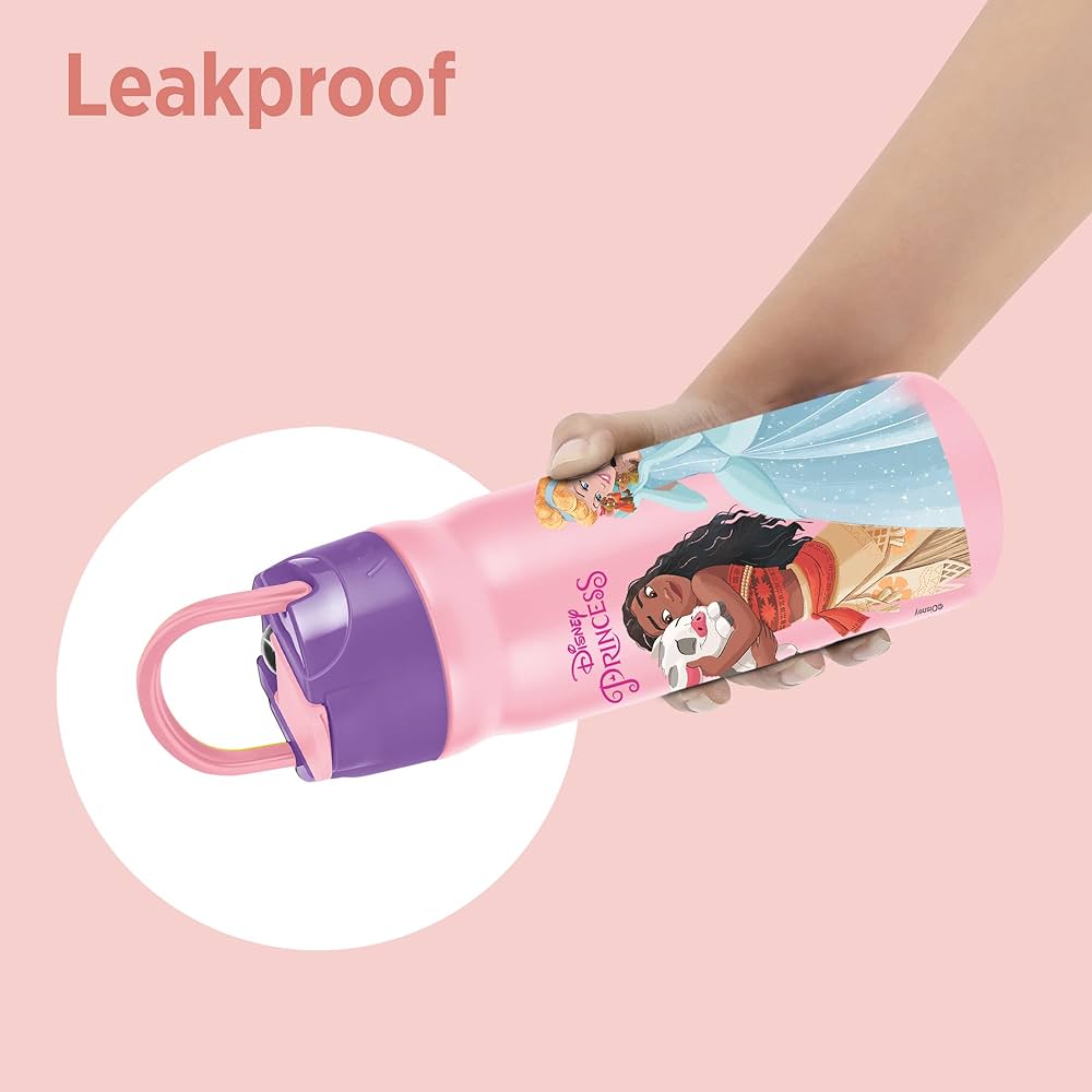 Milton Disney Max 600 Stainless Steel Bottle with Straw Sipper