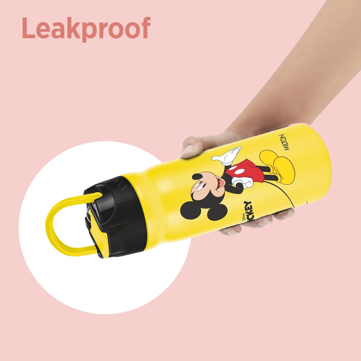 Milton Disney Max 600 Stainless Steel Bottle with Straw Sipper