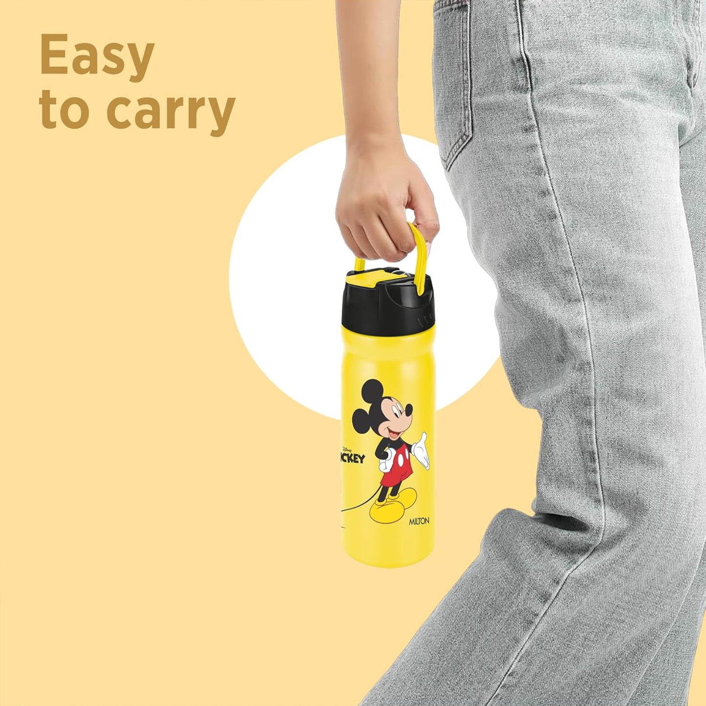 Milton Disney Max 600 Stainless Steel Bottle with Straw Sipper