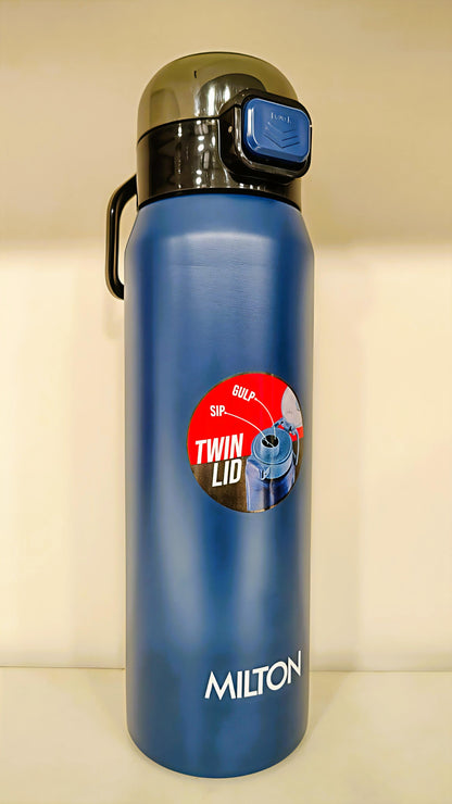 Milton Dual Flow 600 Thermal Vacuum Insulated Bottle with Straw