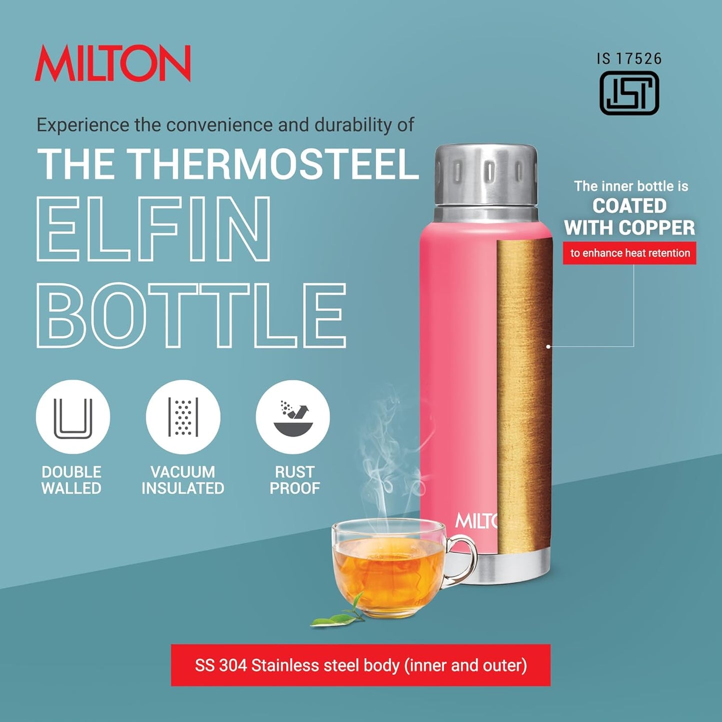 Milton Elfin Thermal Vacuum Insulated 300 Bottle