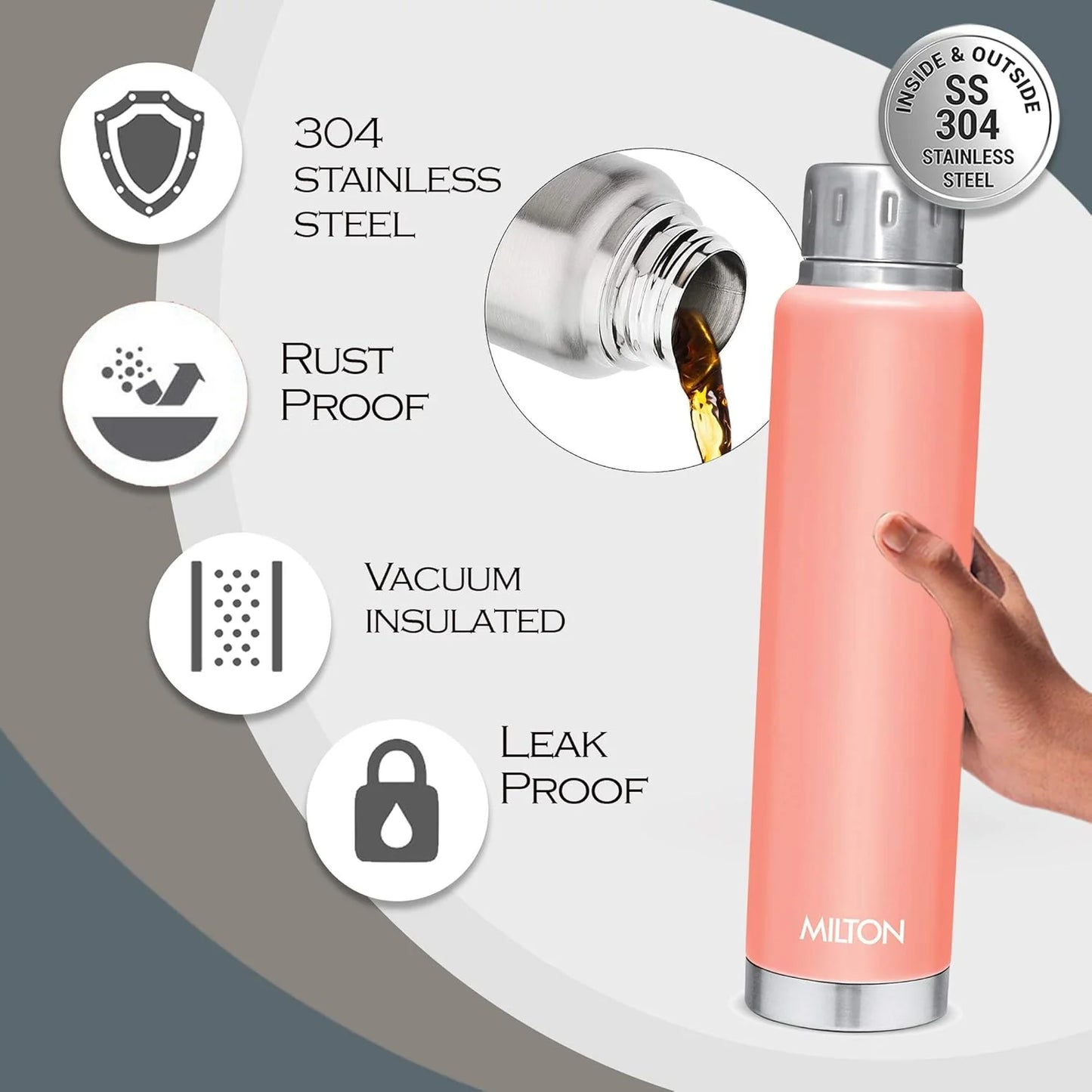 Milton Elfin Thermal Vacuum Insulated Bottle 500