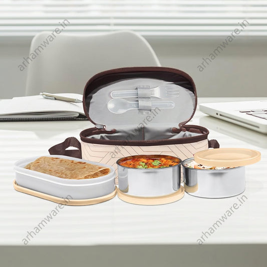 Milton Executive Lunch Set with 2*280ml Containers, 1*450ml Container and 1 Bag