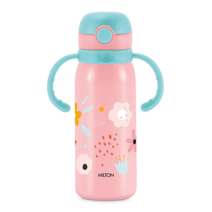Milton Fountain Kids Stainless Steel Bottles with Straw 650