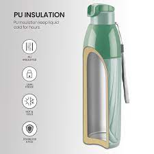 Milton Glacier Bottle 600ml - Outside Plastic Inside Stainless Steel