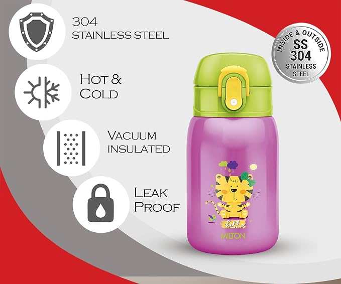 Milton Jolly 275 Thermal Vacuum Insulated Kids Bottle