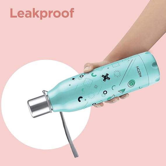 Milton Linear Bottle 900 - Outside Plastic Inside Stainless Steel