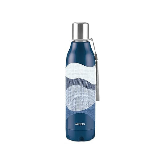 Milton Linear Bottle 900 - Outside Plastic Inside Stainless Steel