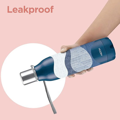 Milton Linear Bottle 900 - Outside Plastic Inside Stainless Steel