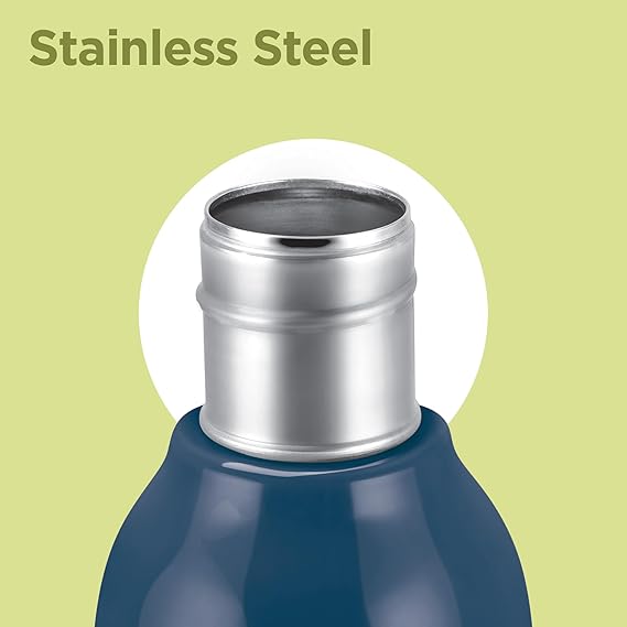 Milton Linear Bottle 900 - Outside Plastic Inside Stainless Steel