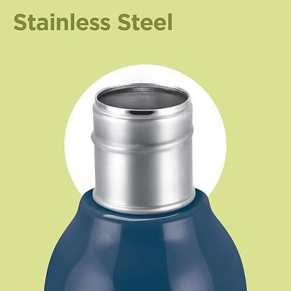 Milton Linear Bottle 900 - Outside Plastic Inside Stainless Steel
