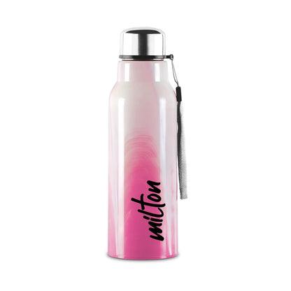 Milton Marble 600 Stainless Steel Bottle - Outside Plastic Inside Stainless Steel